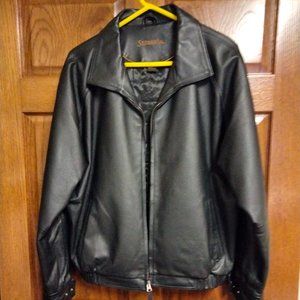 St. Johns Bay Leather Jacket